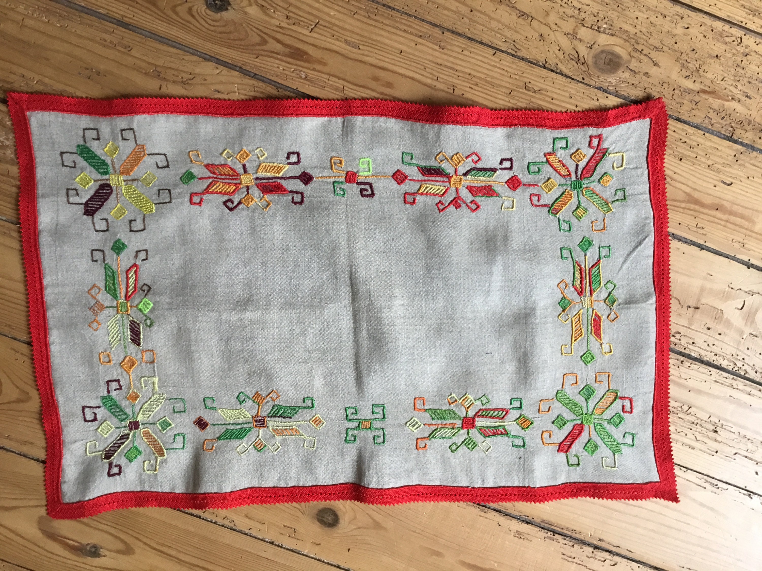 55x34cm, Napperon Vintage Coton.