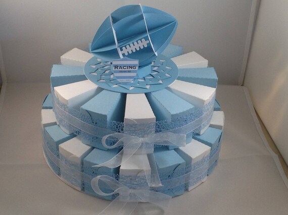 Gateau De 30 Boites A Dragees Theme Rugby Etsy