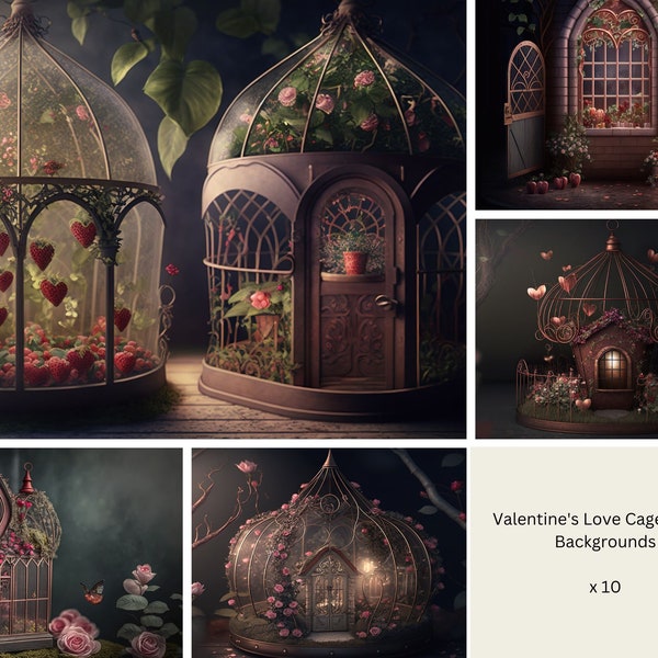 9 Romantic Oasis: Exploring a Lush Floral Greenhouse for the Perfect Valentine's Day Escape, Digital Background, Photography Tools