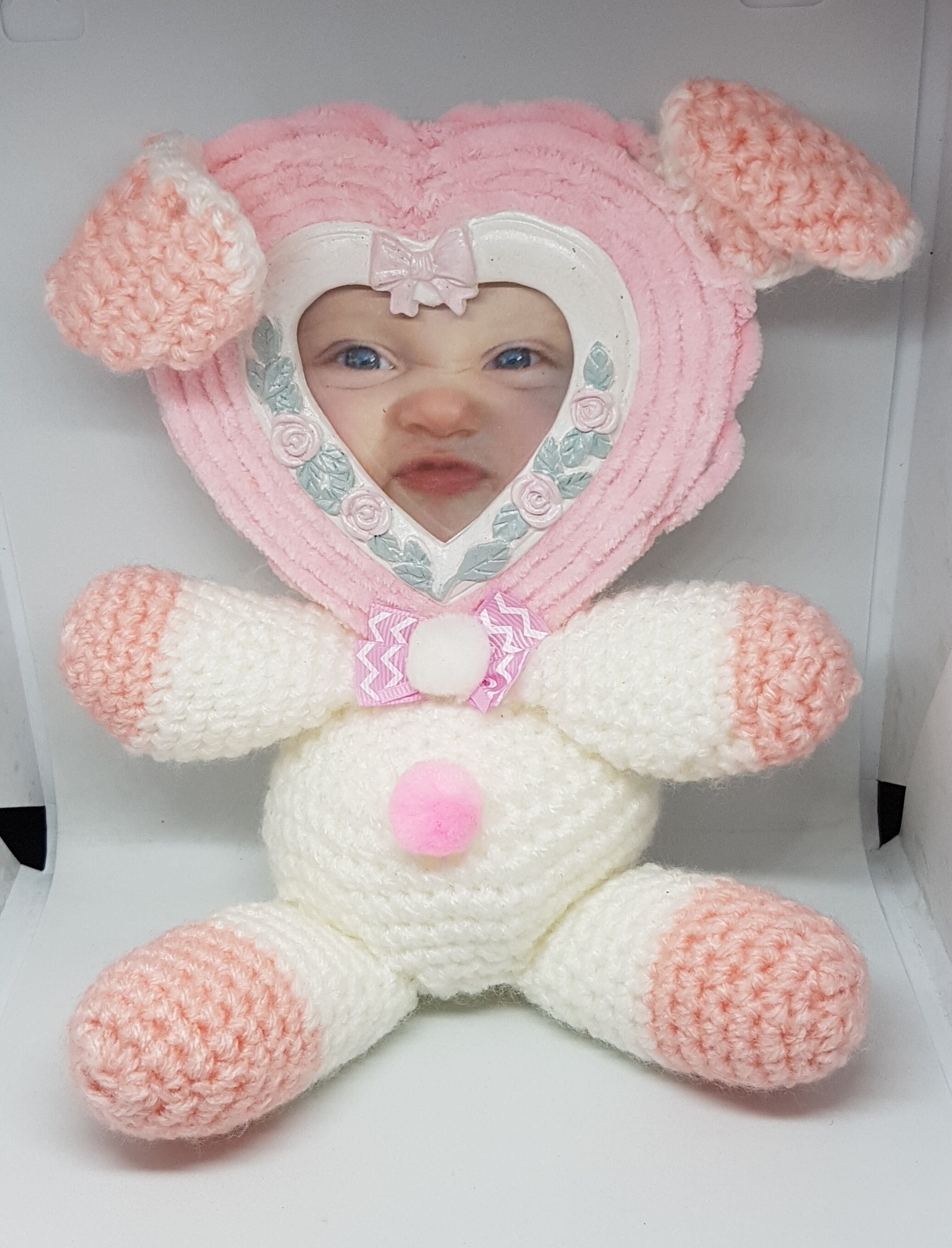 Cadre Photo Animal en Crochet