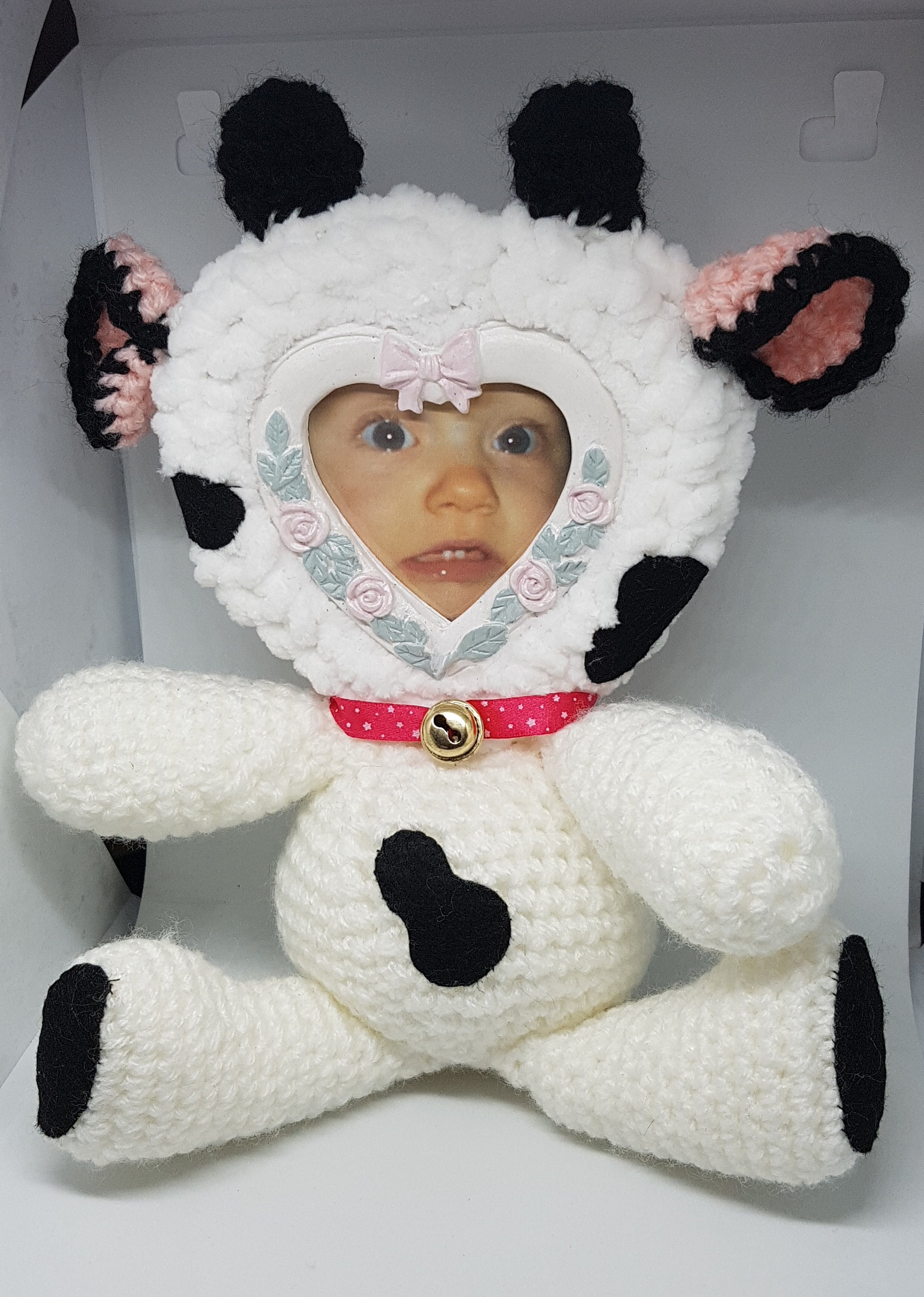 Cadre Photo Animal en Crochet