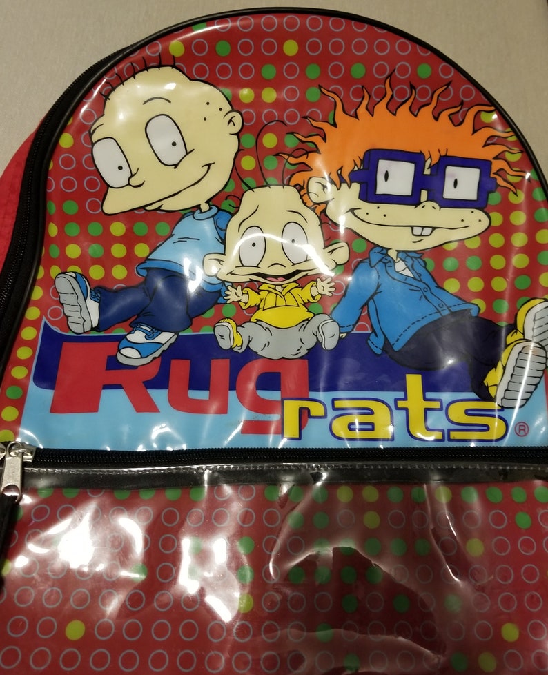 book bag Vintage Rugrats backpack Rugrats children/'s backpack Official Nickelodeon Rugrats backpack Rugrats school bag Excellent
