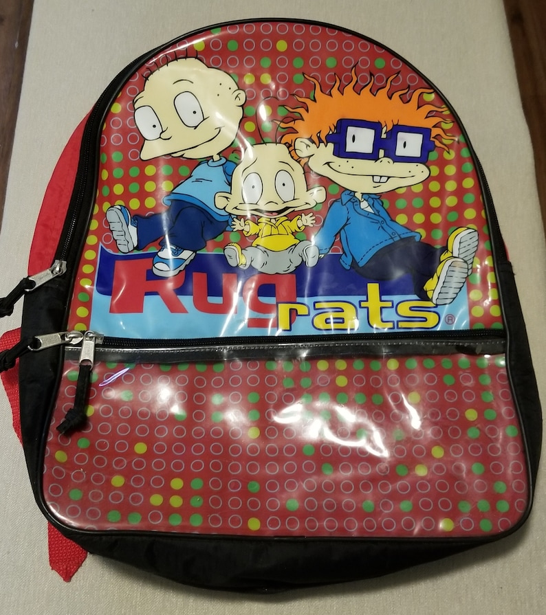book bag Vintage Rugrats backpack Rugrats children/'s backpack Official Nickelodeon Rugrats backpack Rugrats school bag Excellent