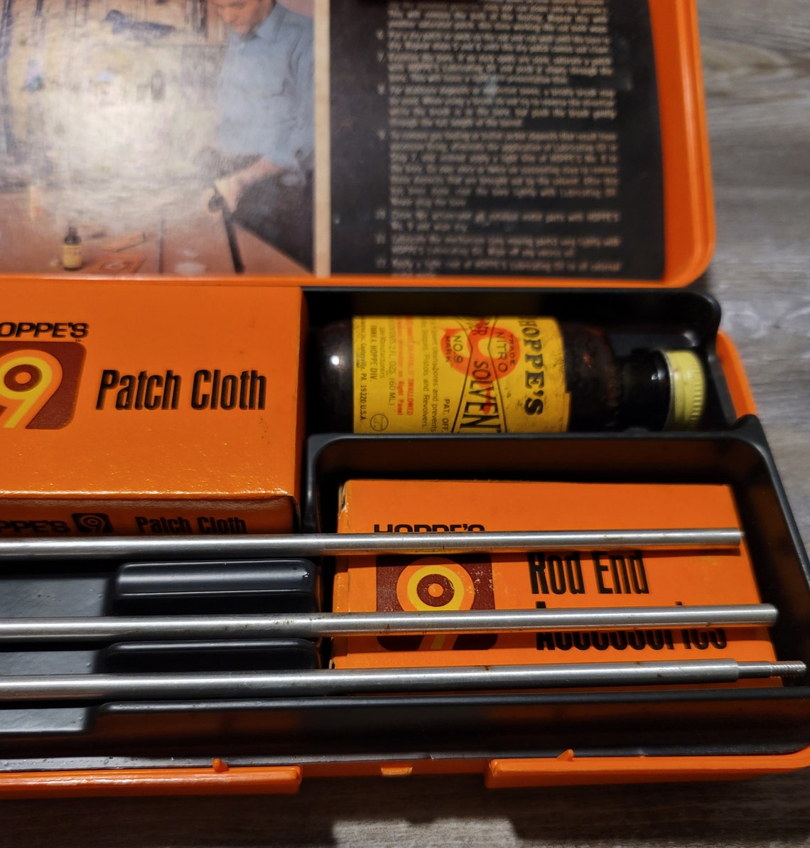 Vintage Hoppe's 9 Gun cleaning kit 1970's Universal Etsy