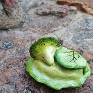 Efeu-Drachen-Skulptur