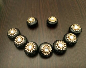 Button embellishment | Etsy