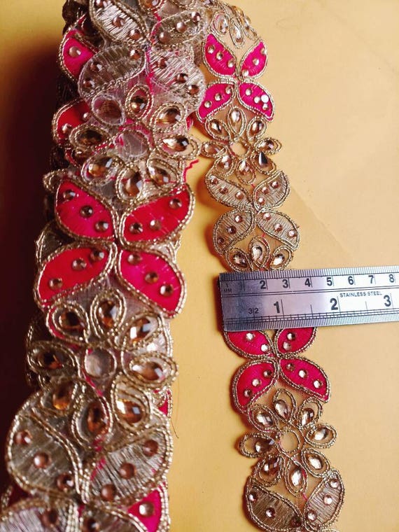 Saree border 2025 lace price