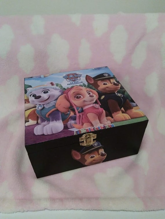 paw patrol toy box girl
