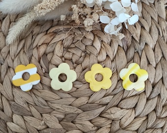 Örhänge i polymerlera