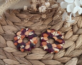 Örhänge i polymerlera