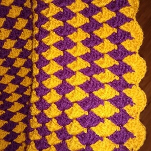 Spiraling Shells Afghan/Blanket