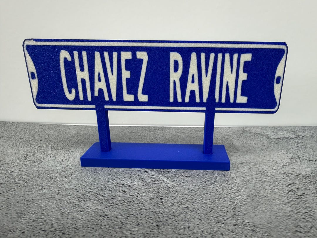 Shonash Ravine Sign 3D Printed Chavez Ravine Street Sign - Etsy
