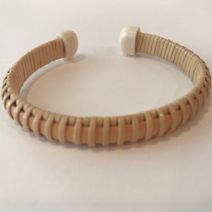 Nantucket Inspired Bracelet - Natural Cane and Natural Stave