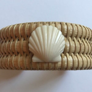Nantucket Inspired Bracelet - Natural Staves and Natural Cane