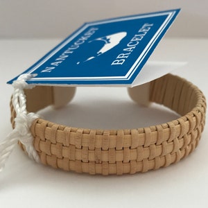 Nantucket Inspired Bracelet - Natural Staves and Natural Cane