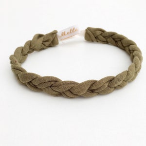 Bandeaux / headbands tresses en jersey de Coton, pour les petites et les grandes. image 7