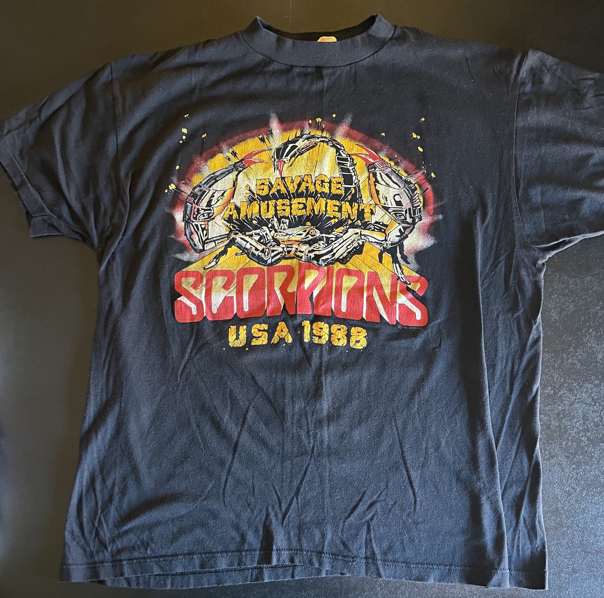 Scorpions vintage concert t-shirt