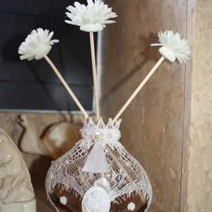 Diffuseur de parfum d'ambiance , diffuseur avec batônnets style fleurs