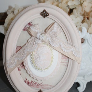 Angel frame, shabby chic frame, decorative frame