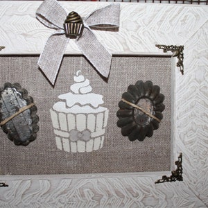 Decorative frame, pastry frame, cupcake frame image 2