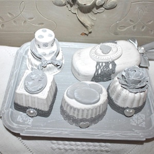 Mignardises plâtre , plâtre parfumé, diffuseur de parfum