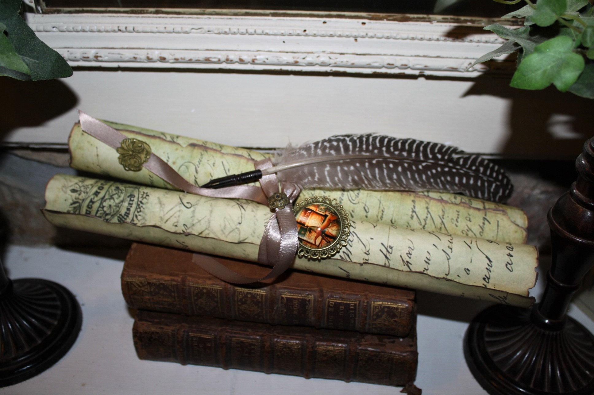 Duo de Parchemins , Décoratifs Déco Curiosité