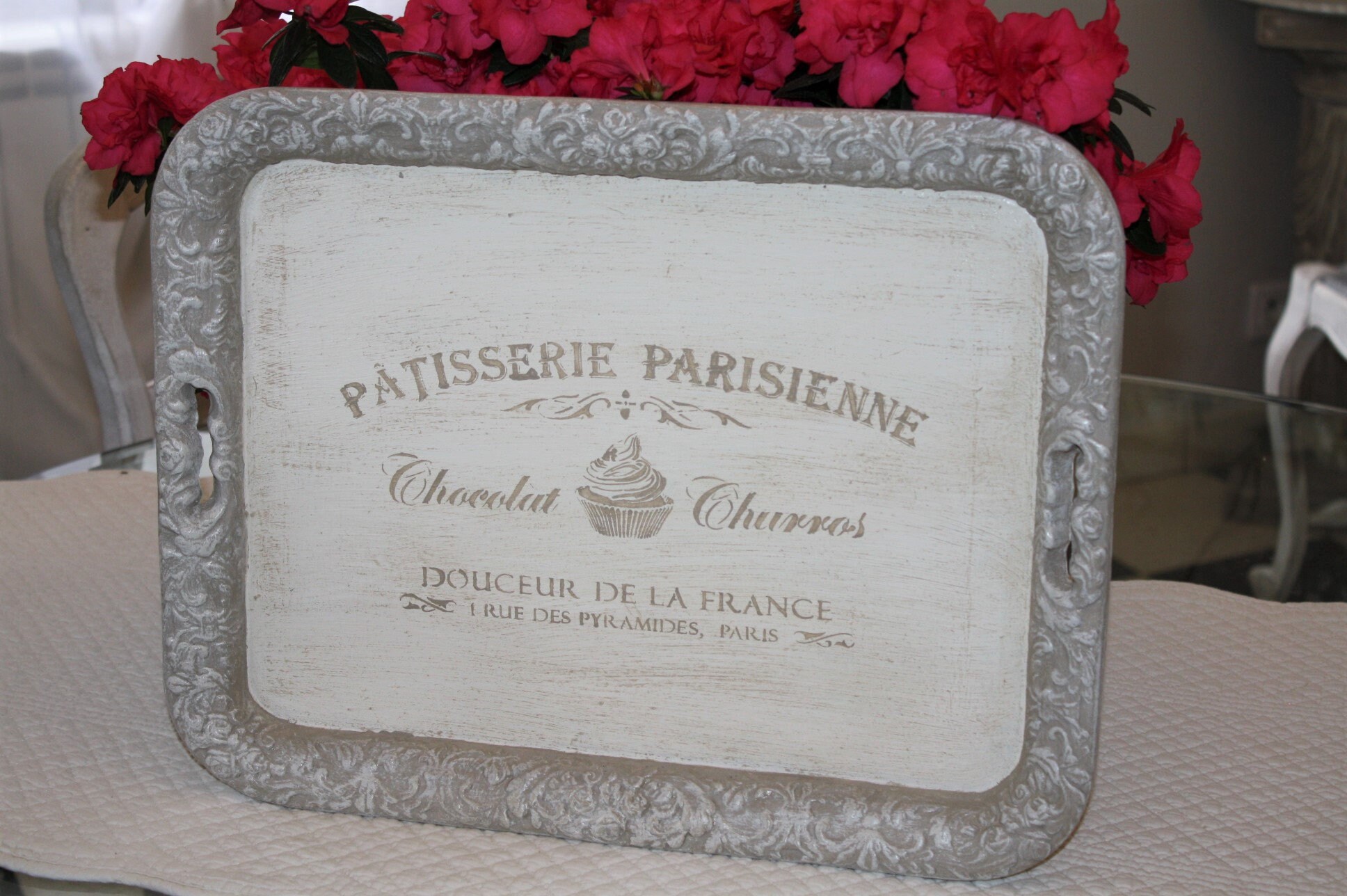 Plateau , Plateau de Présentation Patiné