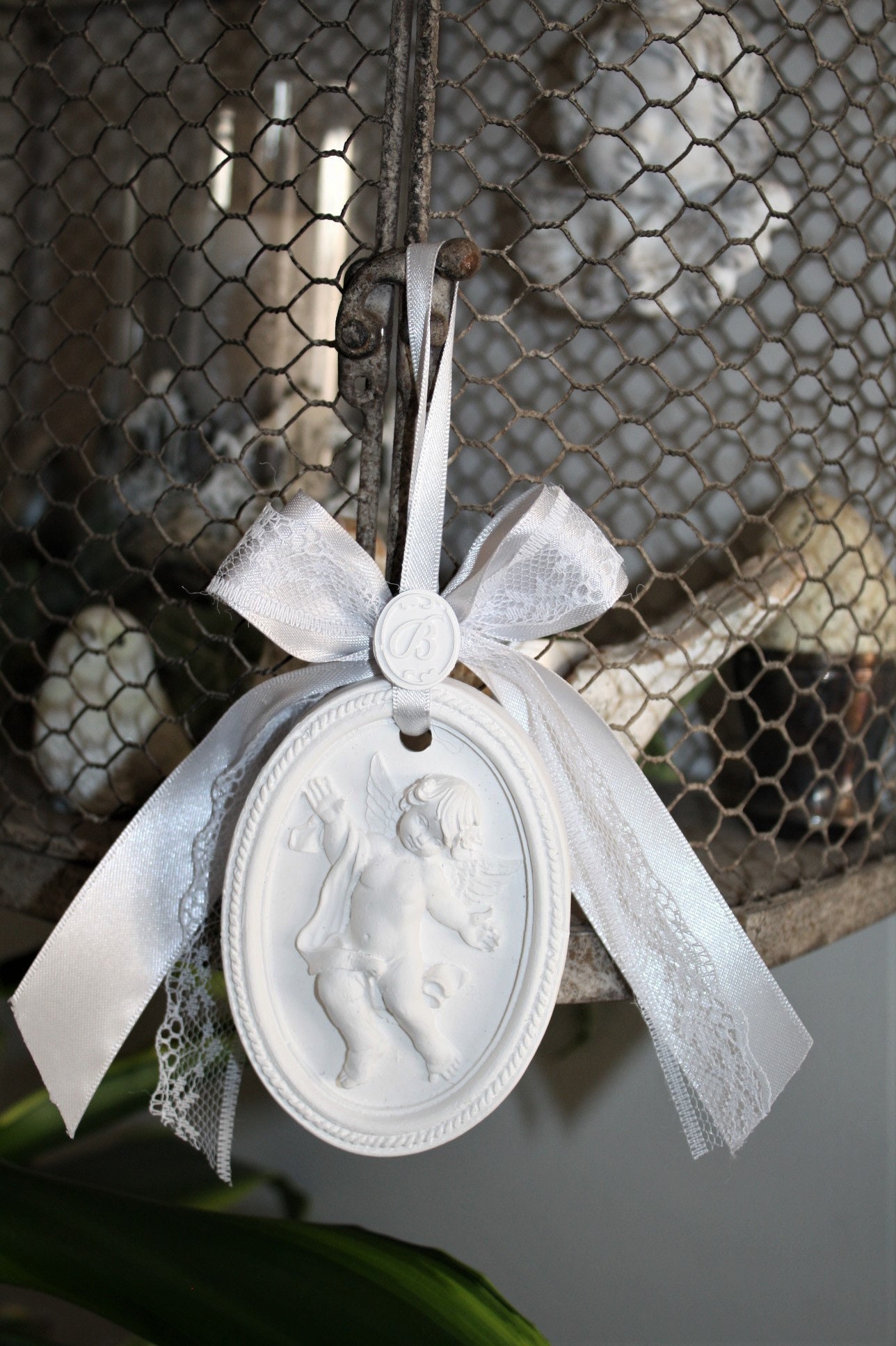 Senteur , Cadre Angelot , Plâtre Parfumé