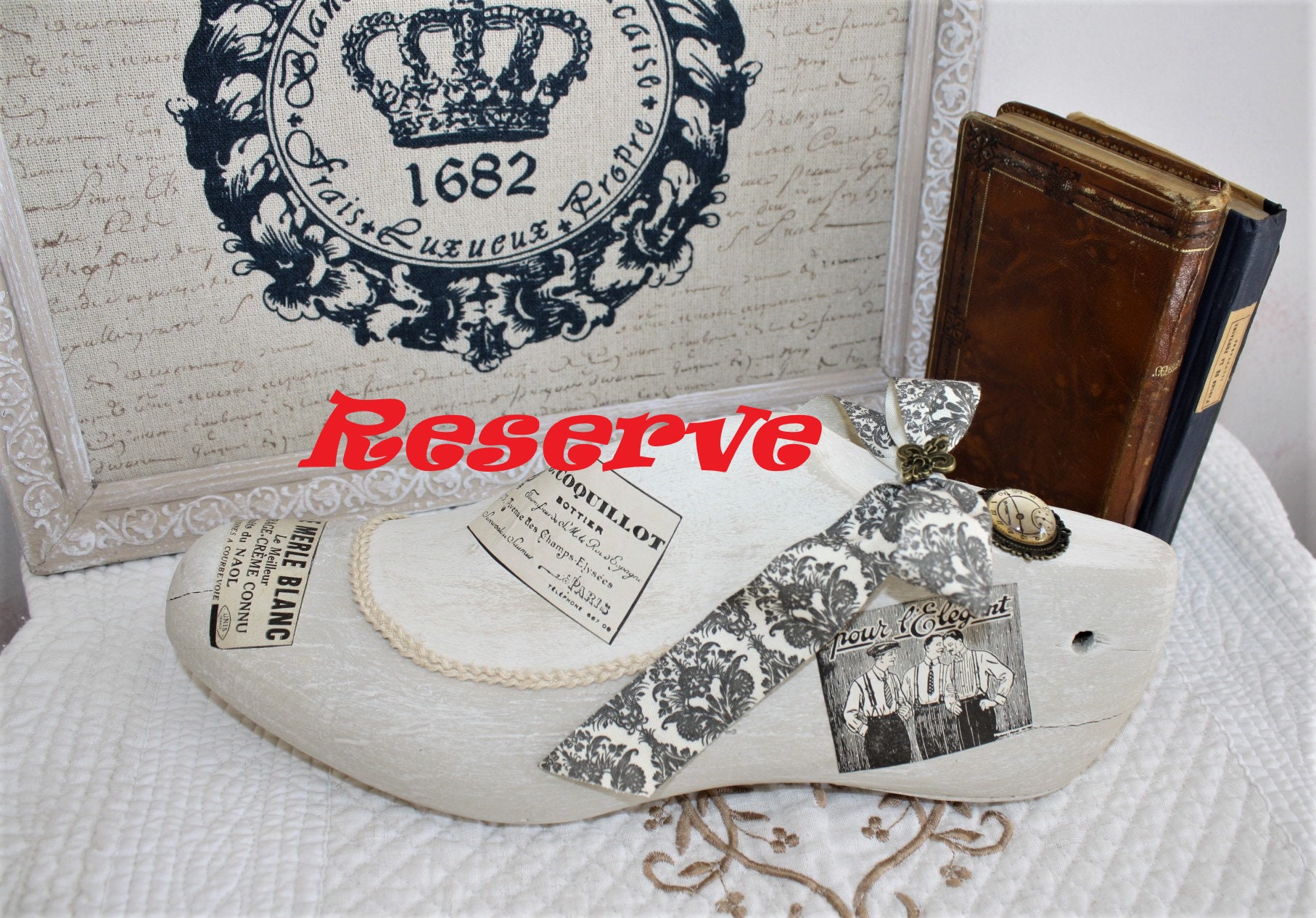 Reserve Embauchoir Ancien , Embauchoir Homme Déco Shabby