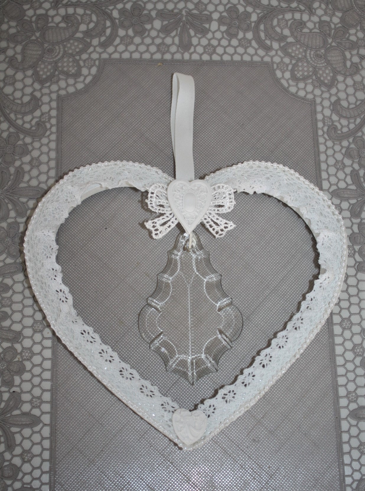 Cœur Bois , Suspension Cœur Saint Valentin