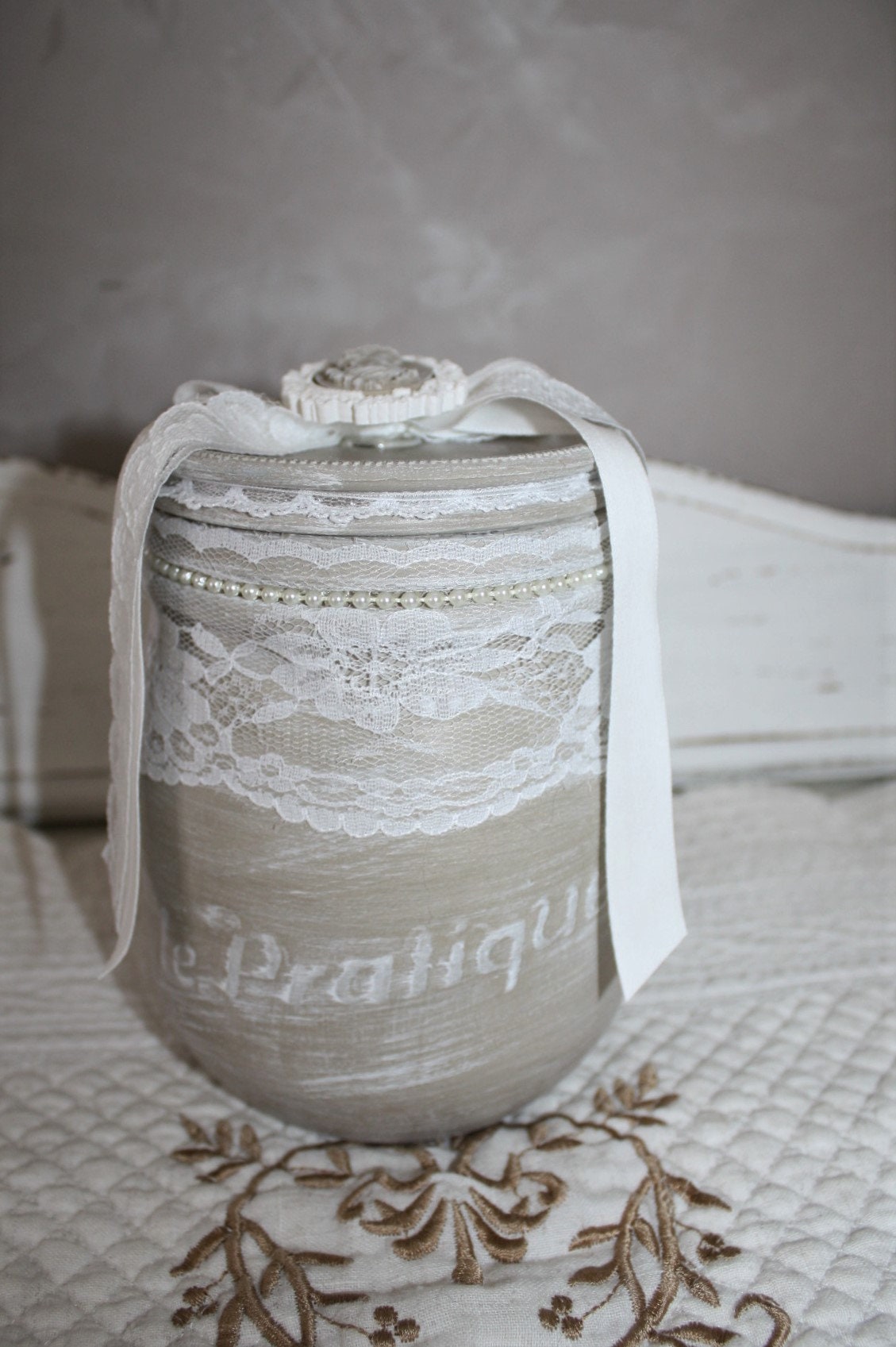 Bocal Le Pratique , Bocal Shabby Bonbonnière