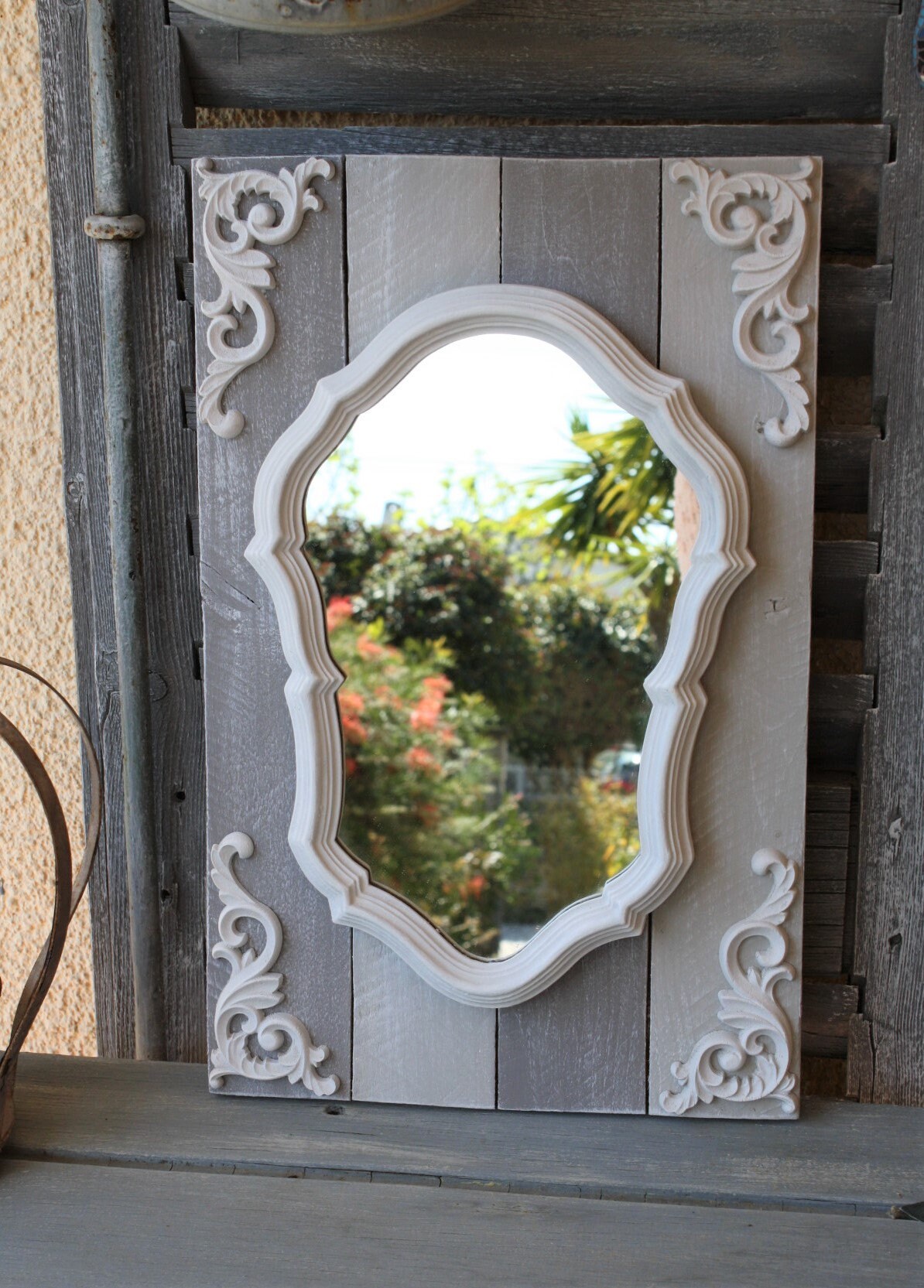 Miroir, Miroir sur Panneau , Déco Murale