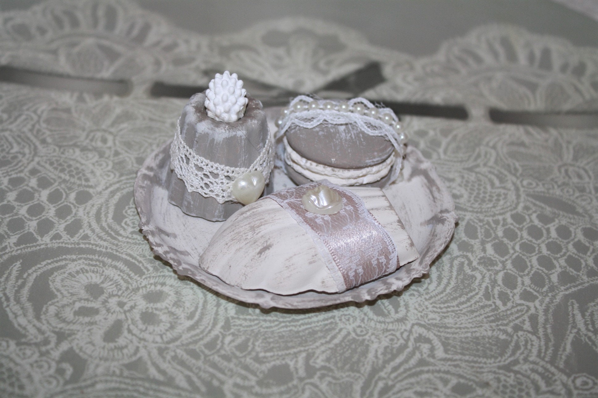 Plâtre Parfumé , Plateau Mignardises Plâtre Senteur