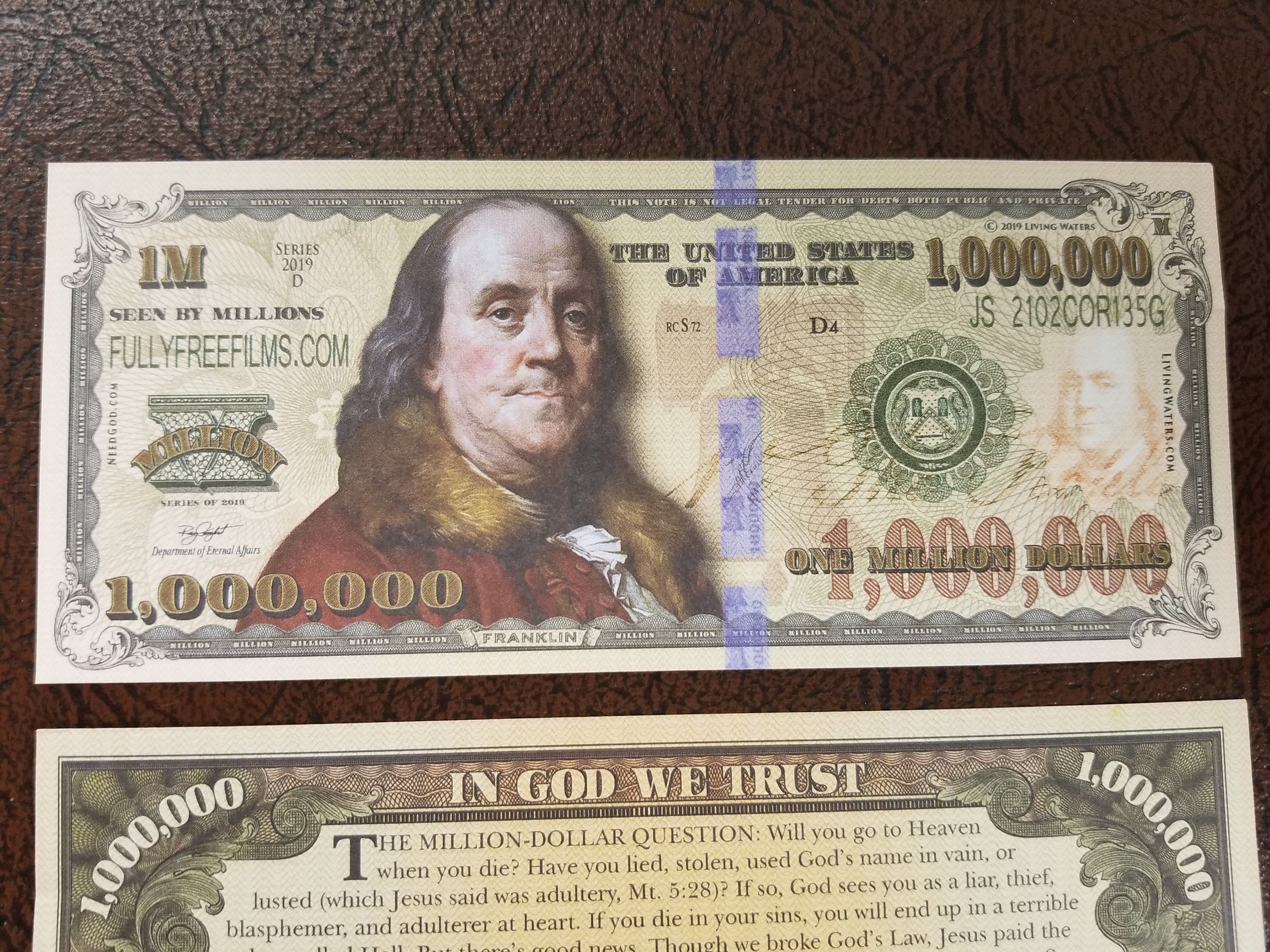 100 Million Dollar Bill