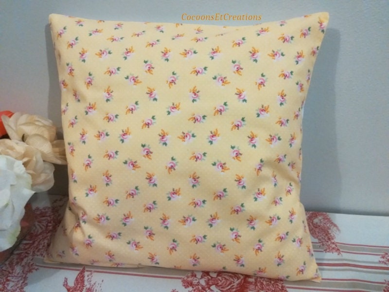 Elégante Housse de Coussin, Style Shabby