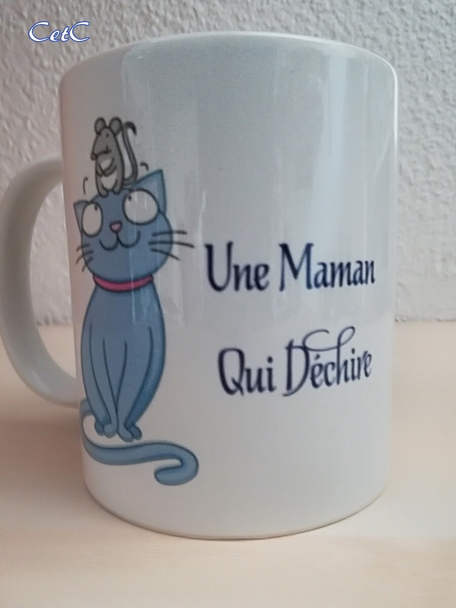 Mug Personnalisé Une Maman Qui Déchire