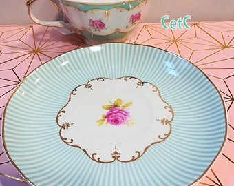 Tasse PORCELAINE,  Style ANGIAIS.