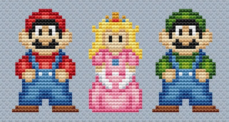 Cross Stitch Pattern Pdf The Universe Of Mario Super Mario Cross Stitch Retro Games Cross Stitch Mario Brothers Needlepoint Kits How To Itreen Com