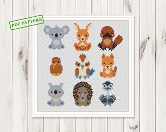 Koala Cross Stitch Etsy