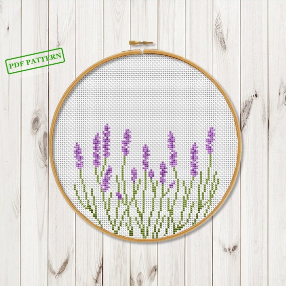 Cross Stitch Flower Charts