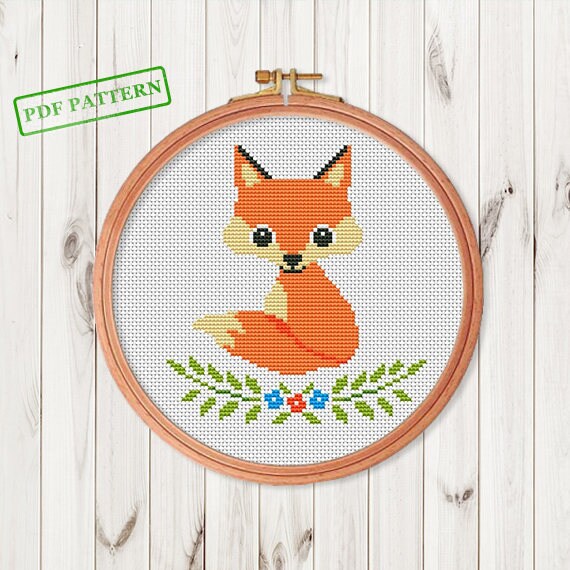 8 B//W Cross Stitch Chart BUY 1 GET 1 HALF PRICE Woodland Friends