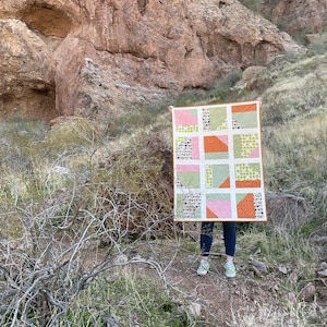 Willetta Quilt Pattern | PDF Pattern - Willetta Quilt | PDF Download | Modern Quilt Pattern | Downloadable pattern image 7