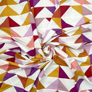 Cholla Quilt Pattern PDF | Flying Geese Quilt Pattern | Beginner Quilt Pattern | Fat Quarter Quilt | Modern Scrap Quilt | Digital Download image 9