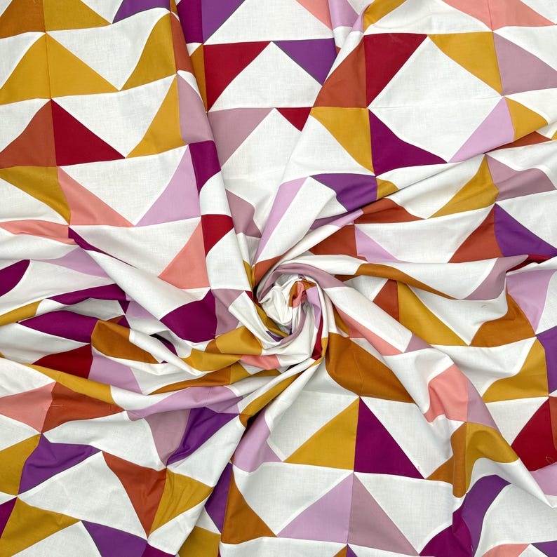 Cholla Quilt Pattern PDF | Flying Geese Quilt Pattern | Beginner Quilt Pattern | Fat Quarter Quilt | Modern Scrap Quilt | Digital Download image 9