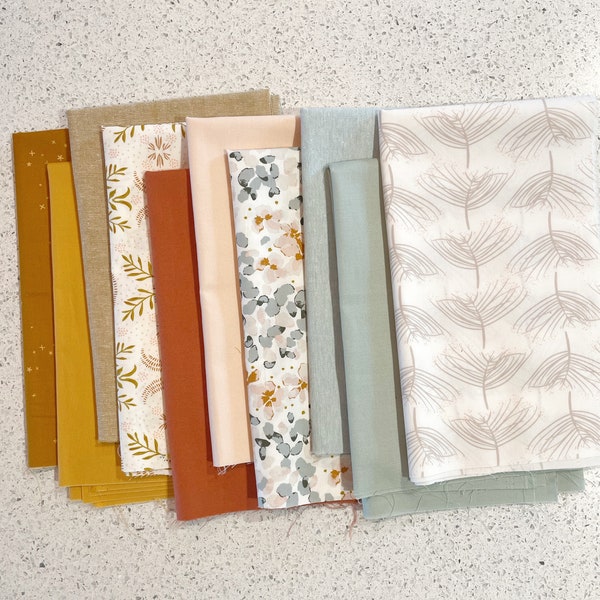 Soft Jasmine Fat Quarter Bundle