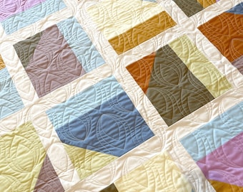 Willetta Quilt Pattern | PDF Pattern - Willetta Quilt | PDF Download | Modern Quilt Pattern | Downloadable pattern