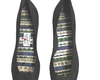 Vintage Summerettes by Ball-Band Pointed-Toe Flat Shoes Size 7