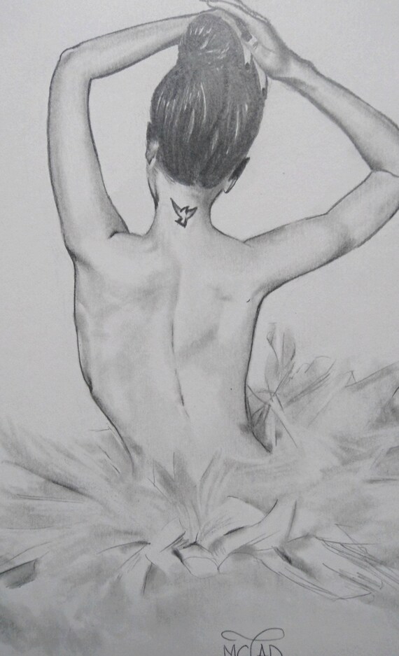Dessin Danseuse étoile Tatouée