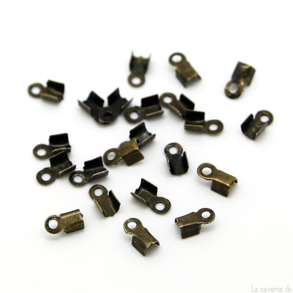 x50 embouts pour cordon (6x3mm)