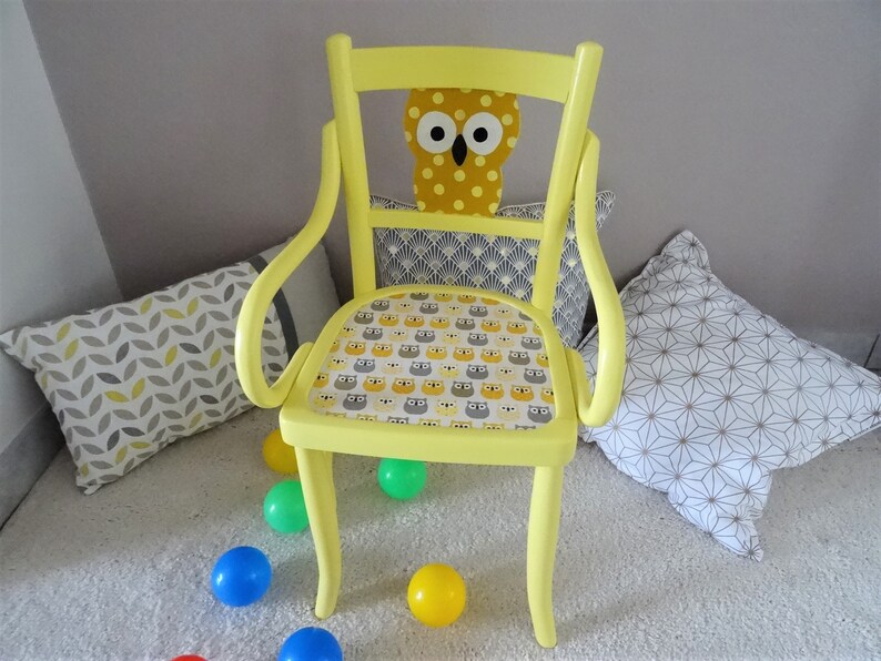 Chambre Enfant RelookéChaise HibouxVintage EnfantSalle Fauteuil PatinéeDécoration D'enfantMobilier De JeuxDécors 3R5jL4A